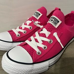 All stars pink sneakers 💕🤩
